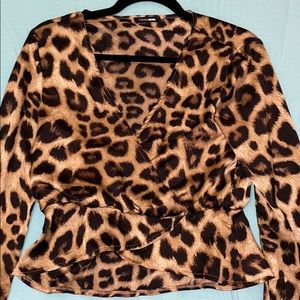 Fashion Nova cheetah shirt